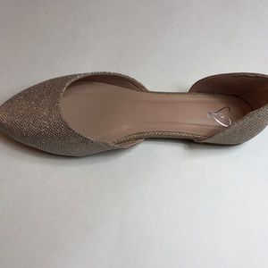 Champagne flats (women’s size 8 1/2-9)